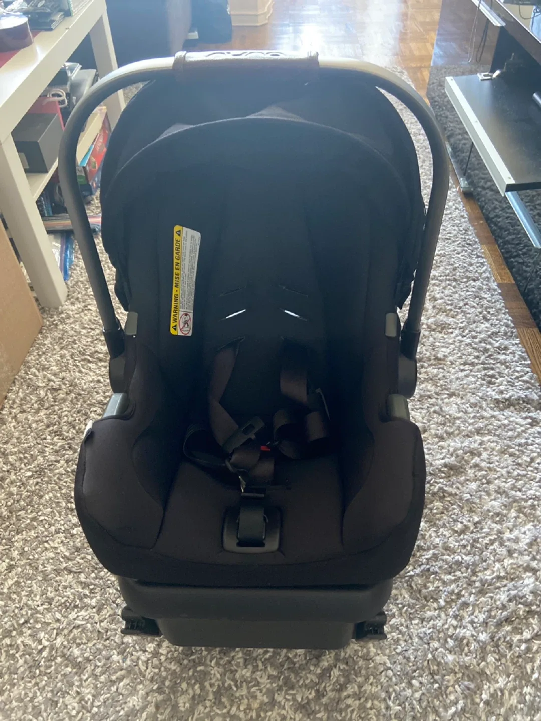 Nuna Pipa Infant Car Seat - Black thumbnail