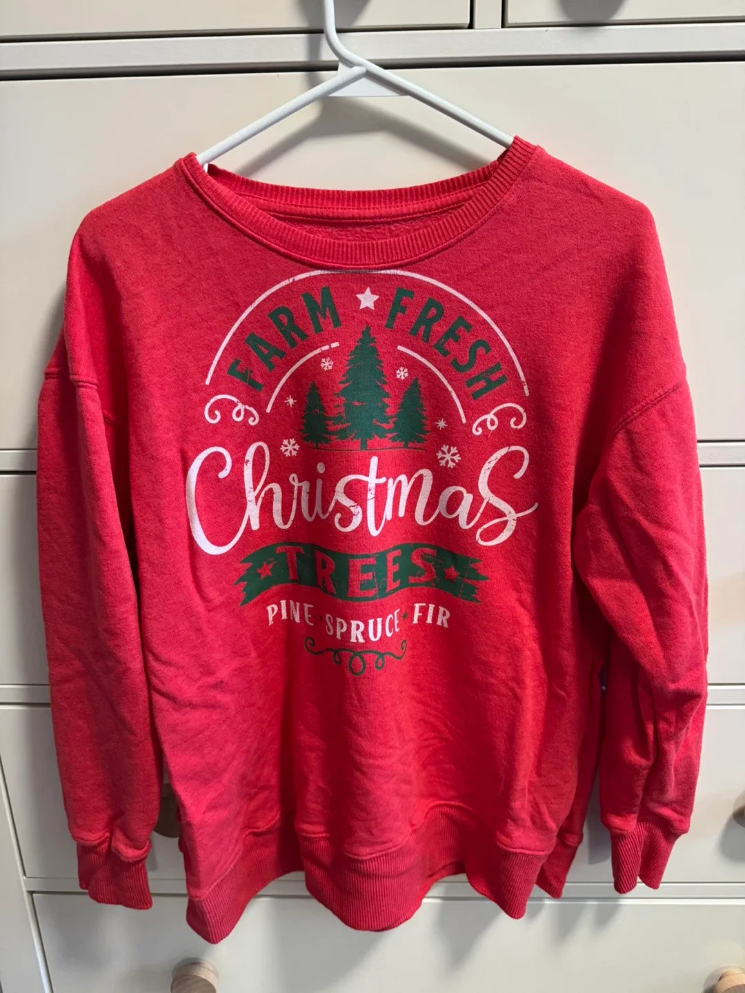 Christmas Trees Crewneck Sweater