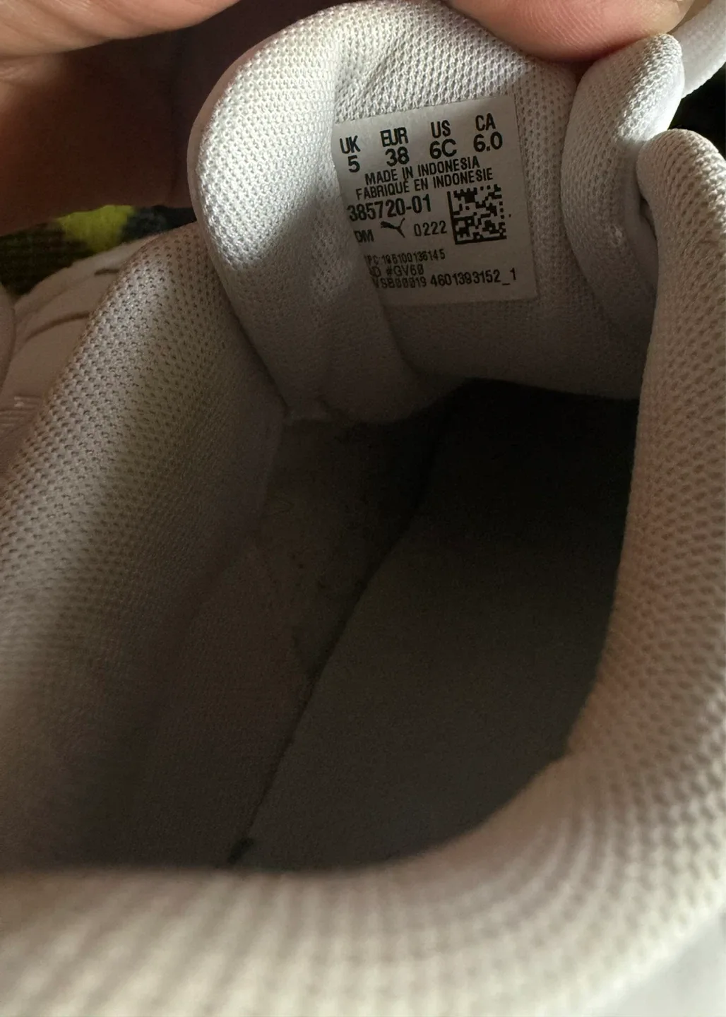 Puma CA Pro Holo White Sneakers - Size 6 image indicator(4)