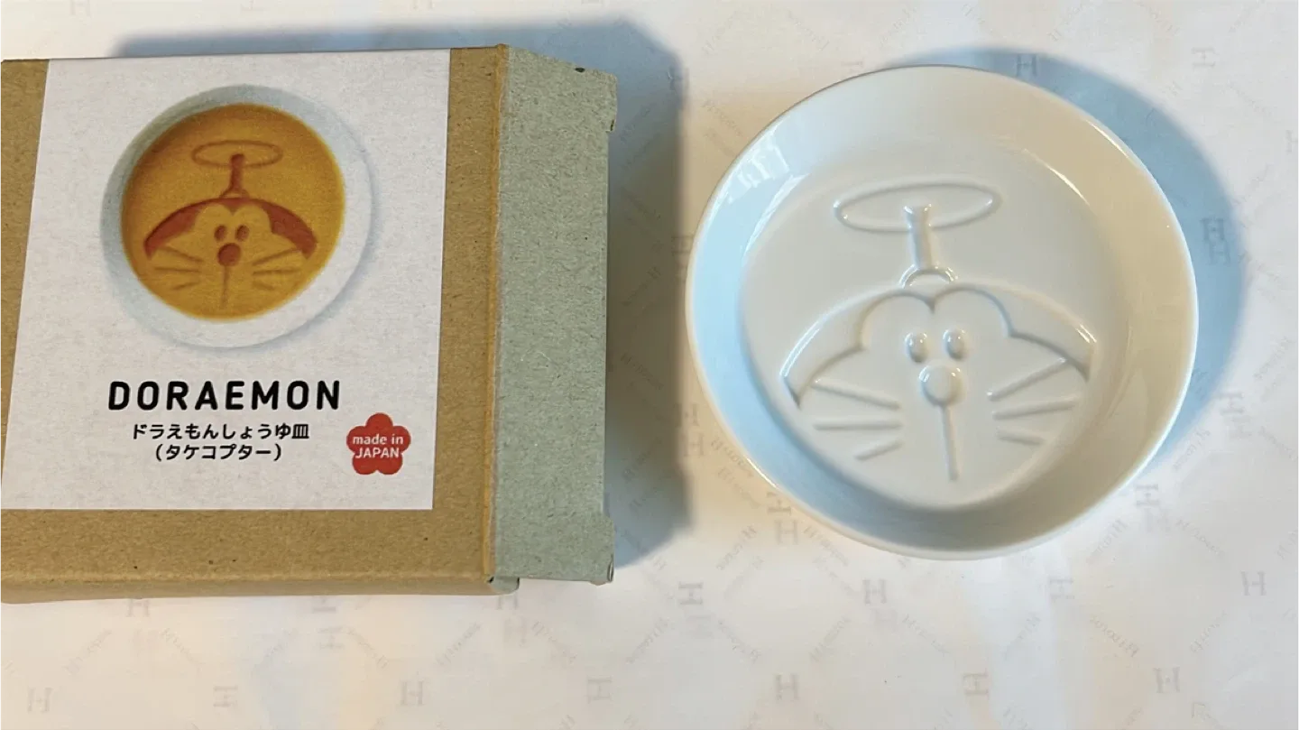 Doraemon Soy Sauce Plate (New) thumbnail