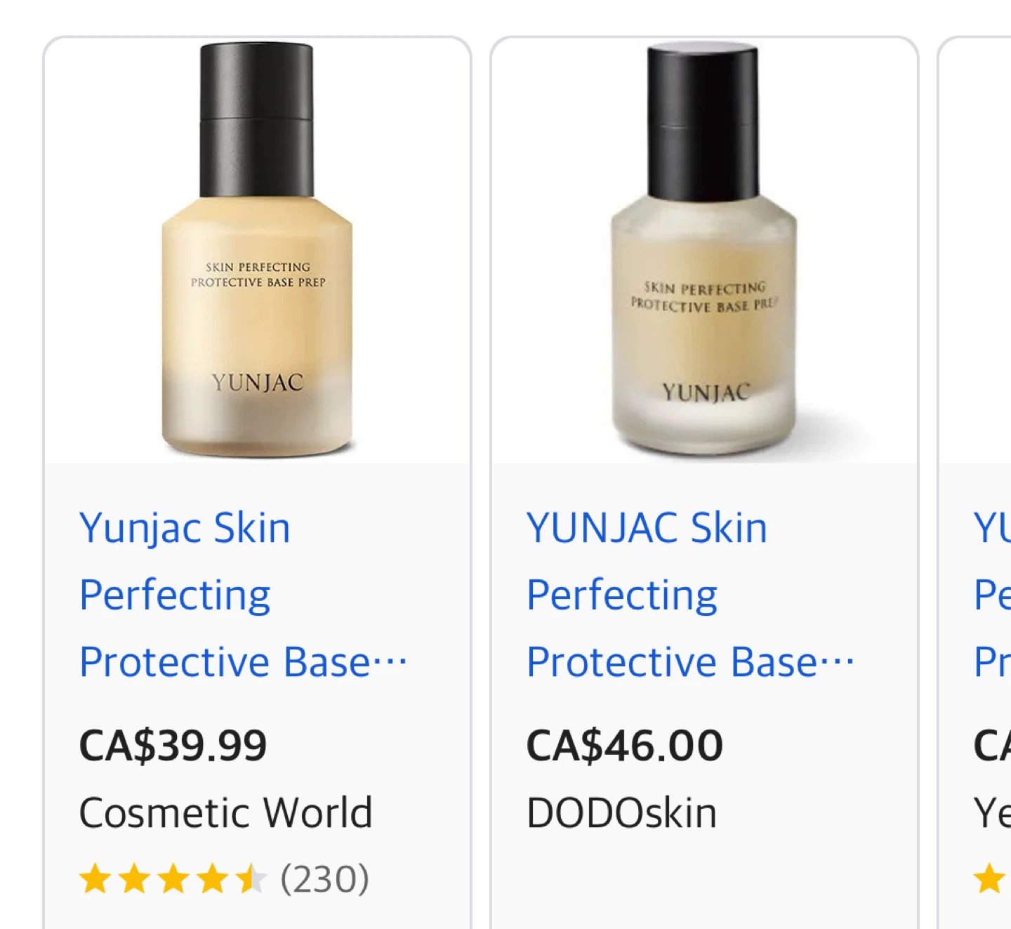 Yunjac Skin Perfecting Protective Base Prep - 40ml - photo 2