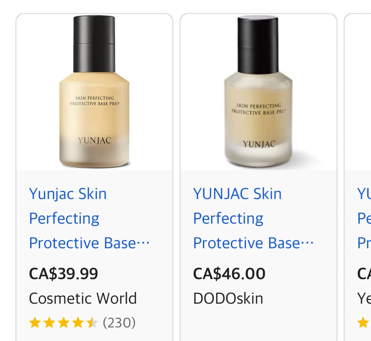 Yunjac Skin Perfecting Protective Base Prep - 40ml image indicator(2)