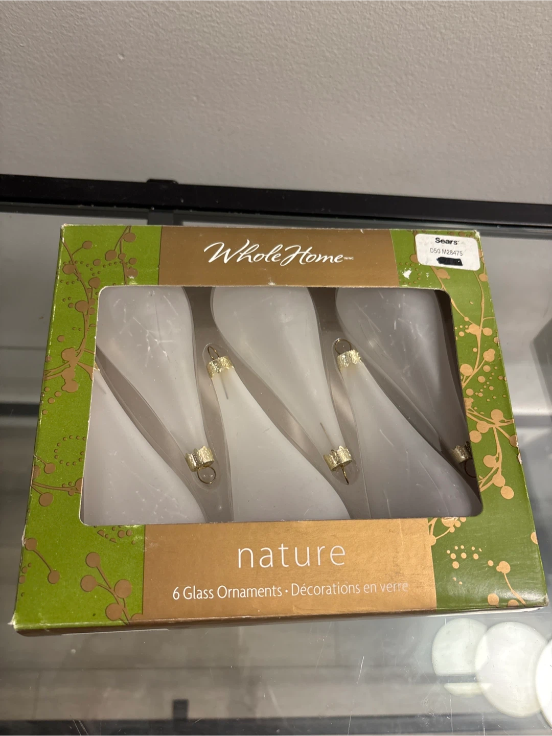 Whole Home Nature Glass Ornaments - photo 3