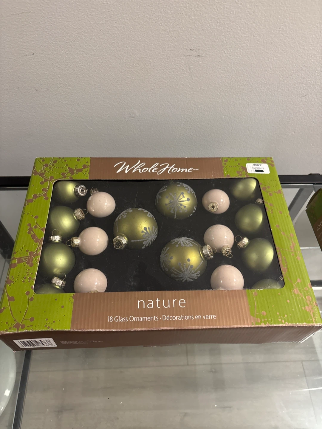 Whole Home Nature Glass Ornaments - photo 2