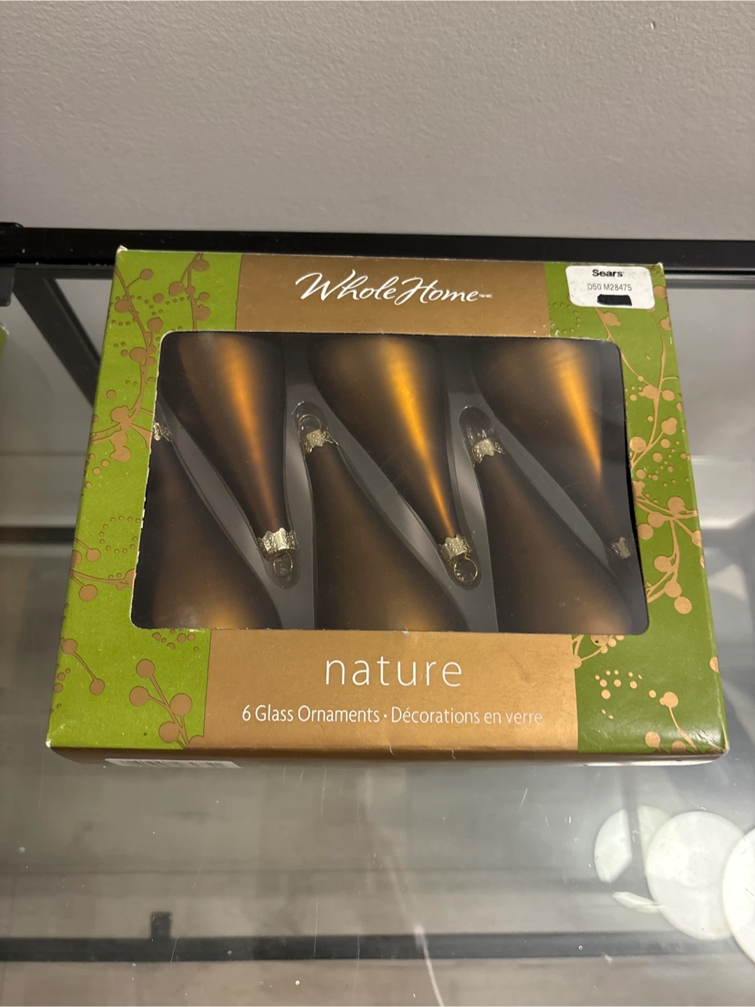 Whole Home Nature Glass Ornaments - photo 4