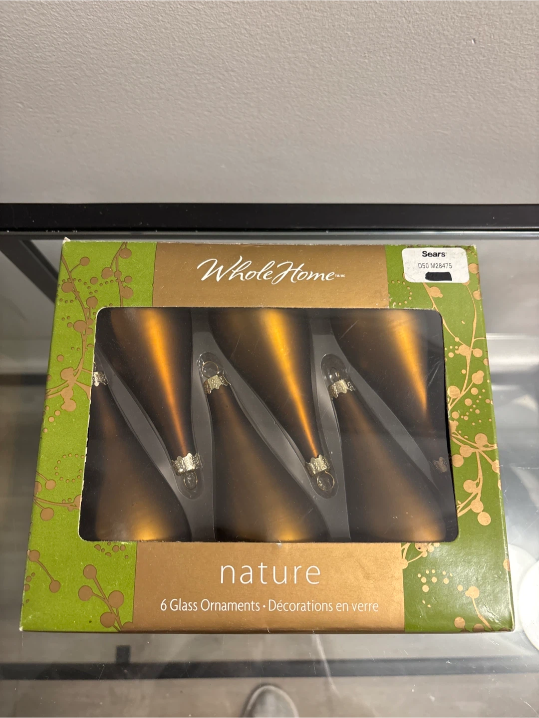 Whole Home Nature Glass Ornaments - photo 5