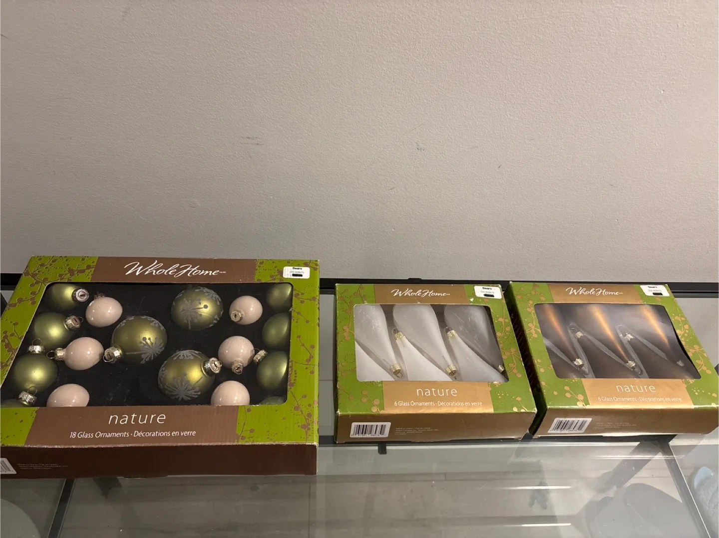 Whole Home Nature Glass Ornaments image indicator(8)