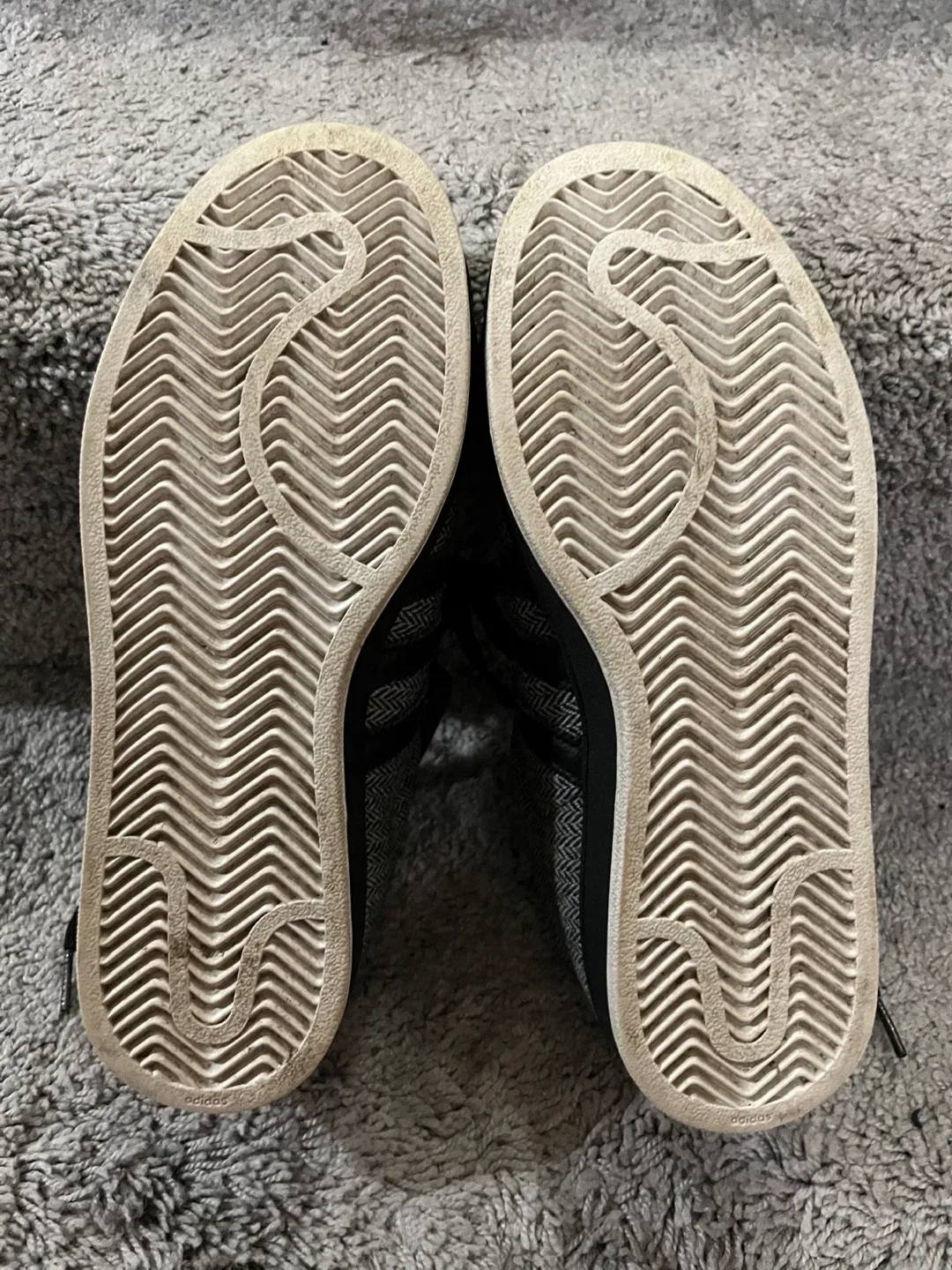 Adidas Superstar Black Sneakers image indicator(7)