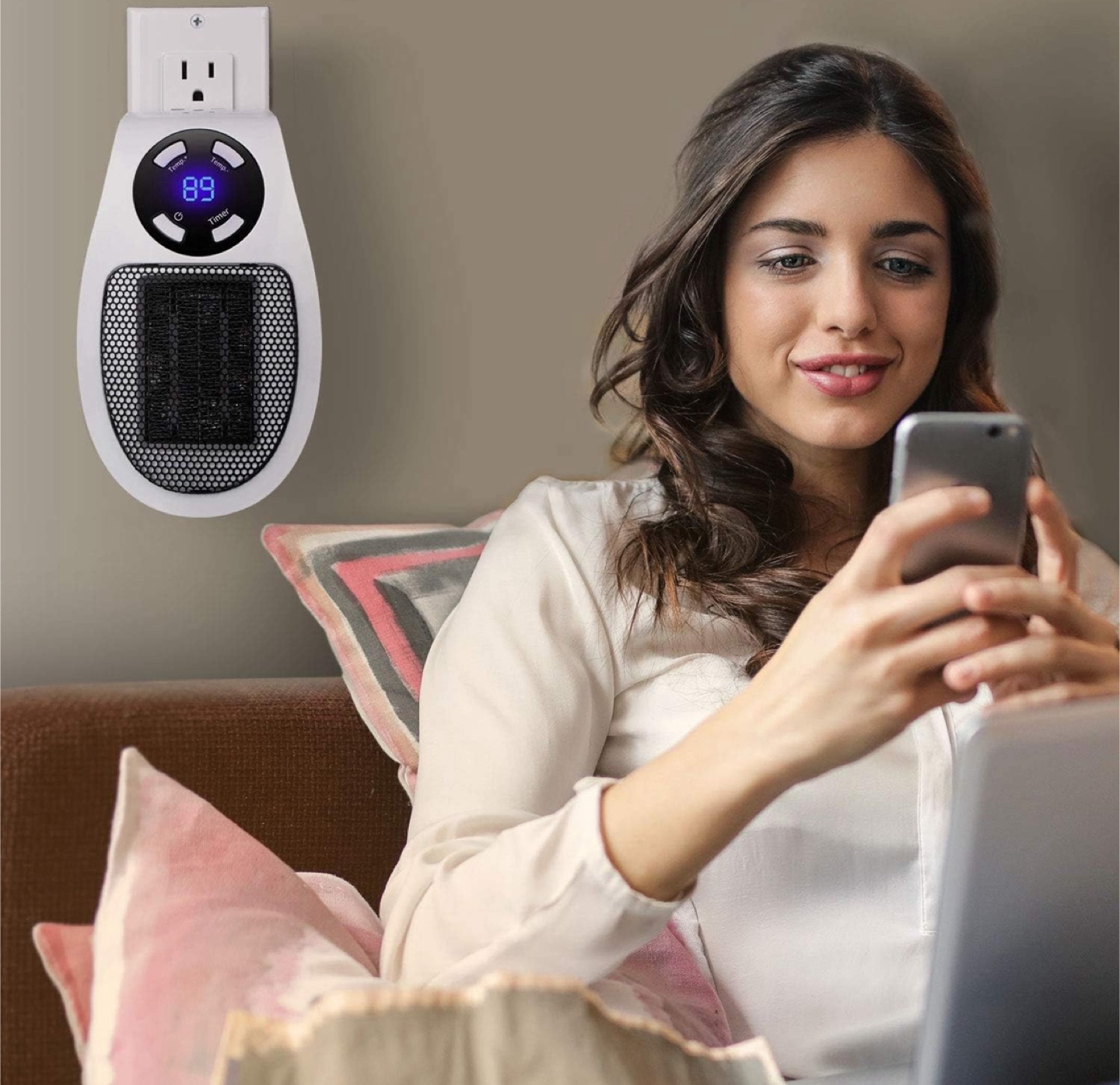 GiveBest Personal Electric Ceramic Heater - 2 Pack - photo 5