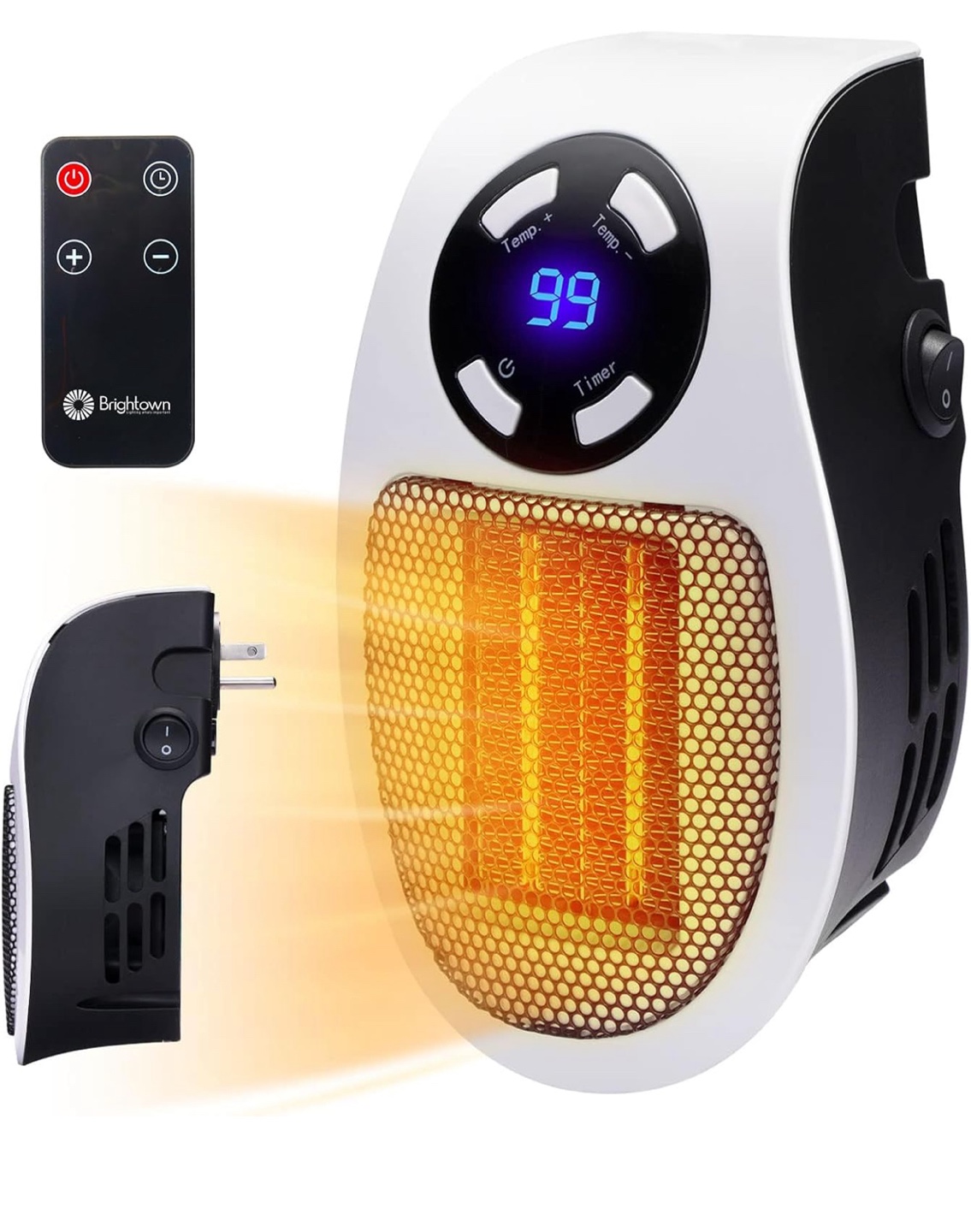 GiveBest Personal Electric Ceramic Heater - 2 Pack - photo 3