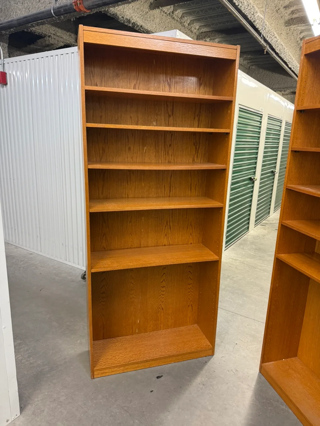 WOODEN BOOKCASE (1 left) - Shelving Unit image indicator(2)