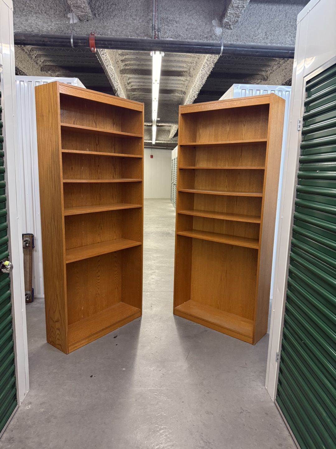 WOODEN BOOKCASE (1 left) - Shelving Unit