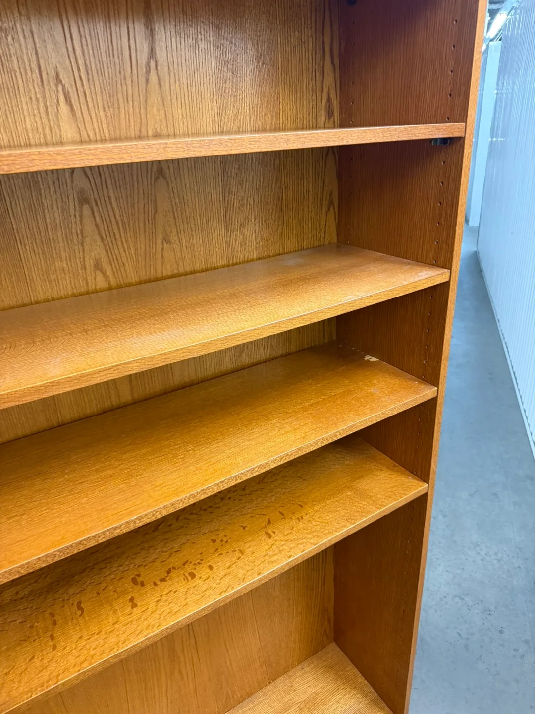 WOODEN BOOKCASE (1 left) - Shelving Unit image indicator(5)