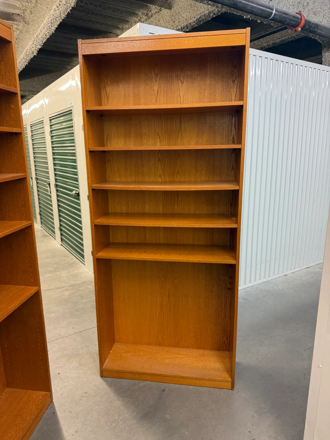 WOODEN BOOKCASE (1 left) - Shelving Unit image indicator(3)
