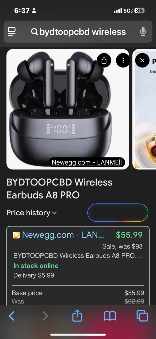 BYDTOOPCBD A8 PRO Wireless Earbuds - New - photo 2