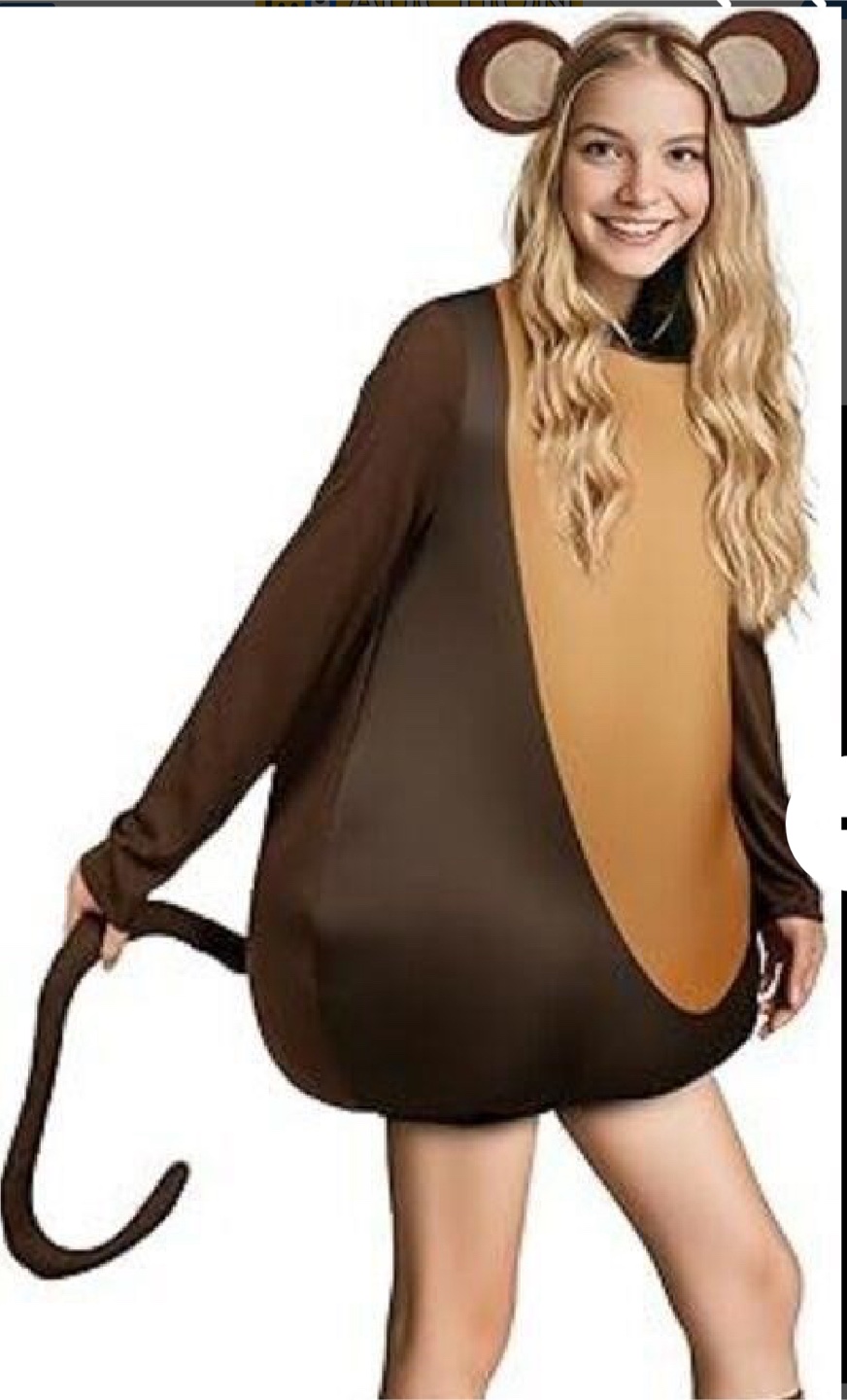 Monkey Costume - Size 25.5 in / 65 cm