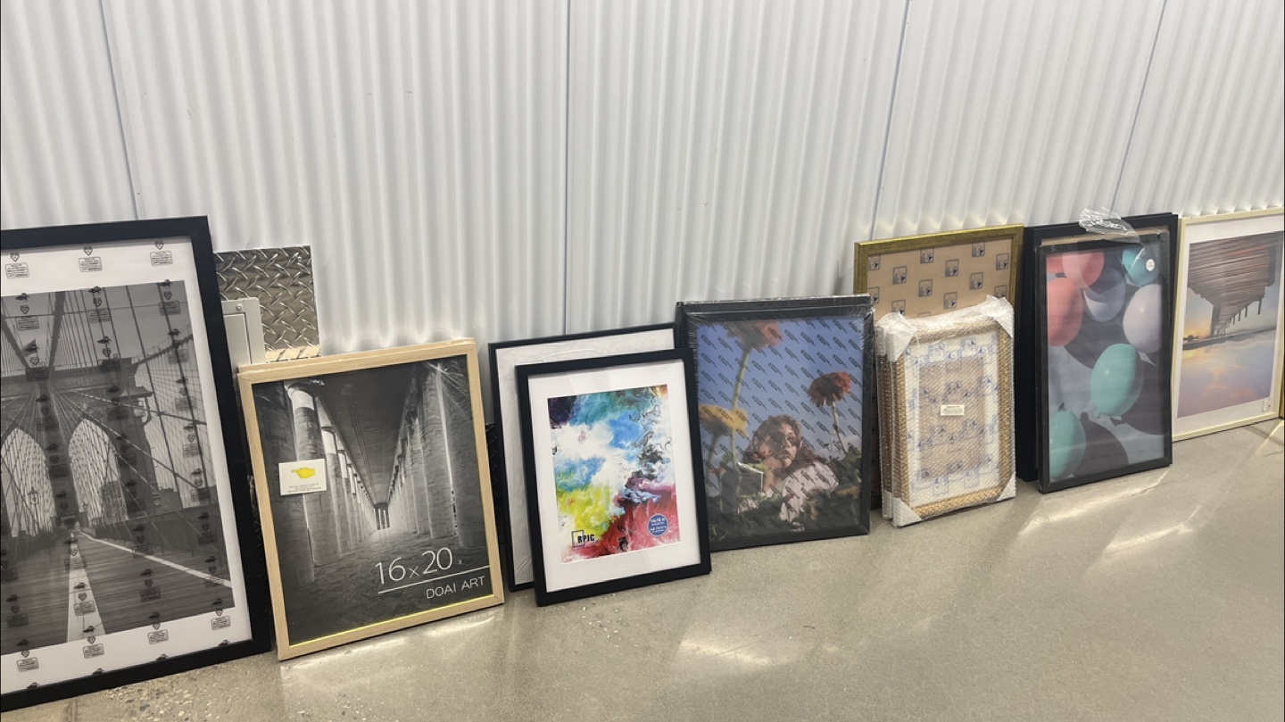 Picture Frames - Assorted Sizes and Styles