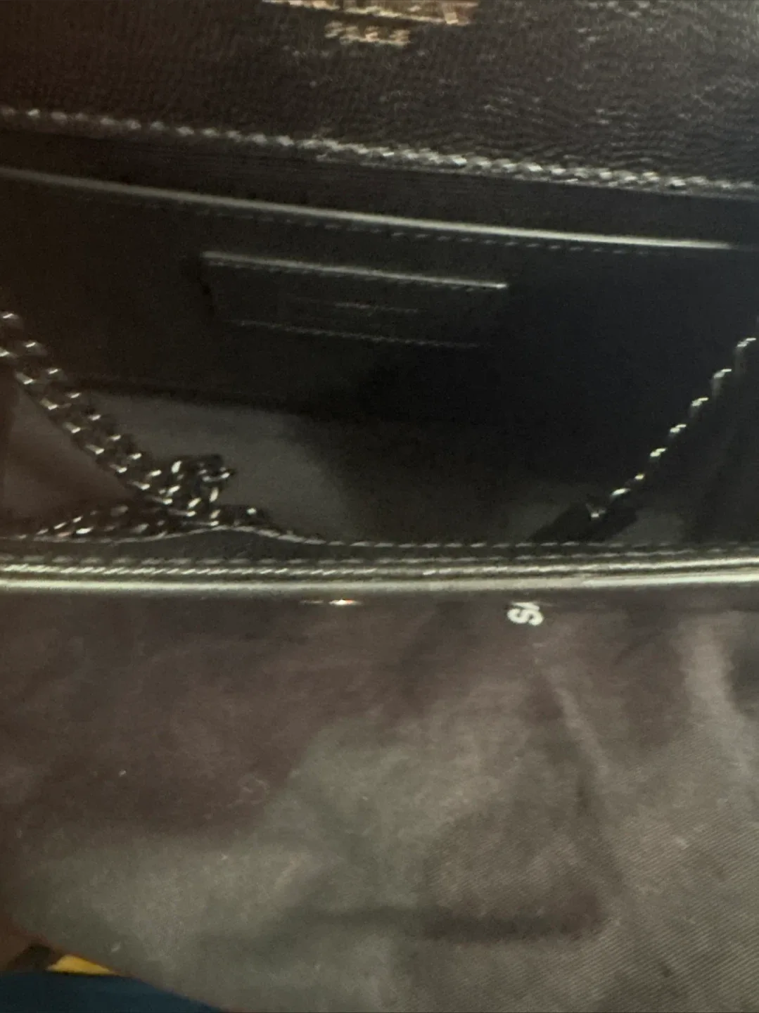 Saint Laurent Black Chain Wallet image indicator(2)