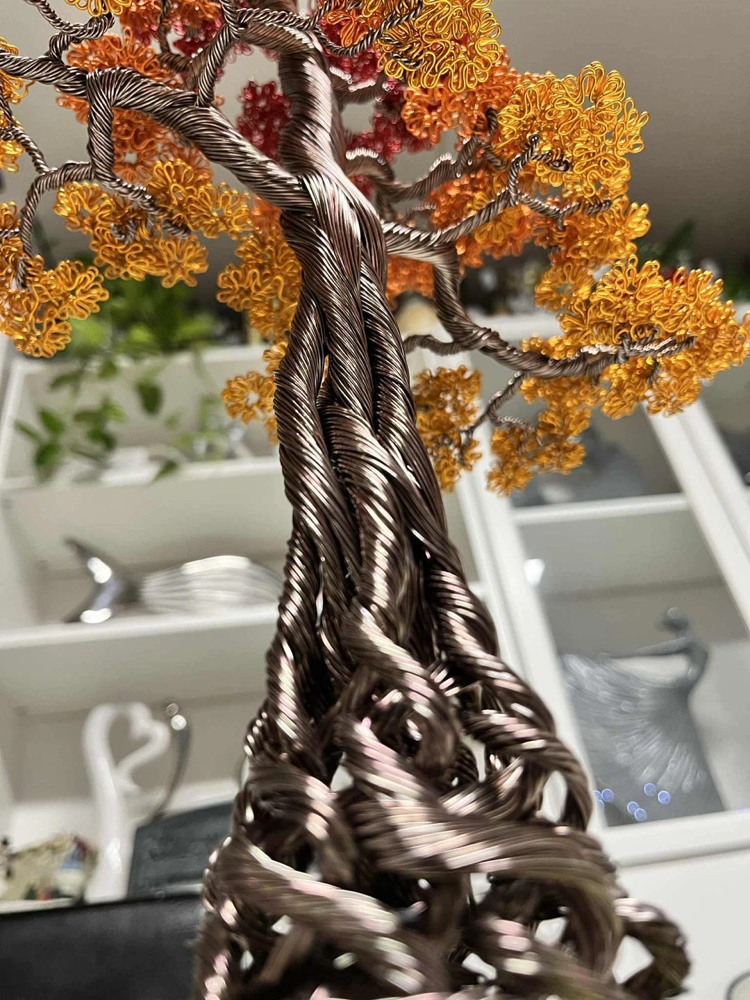 Wire Bonsai Tree - Autumn Colours - photo 4