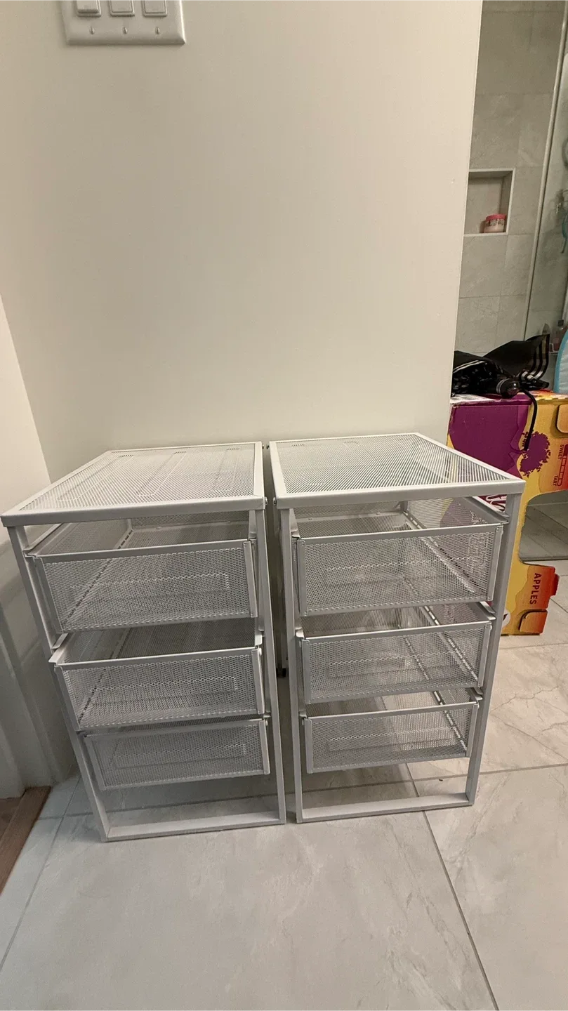 IKEA LENNART Drawer Unit - White(set of 2) image indicator(3)