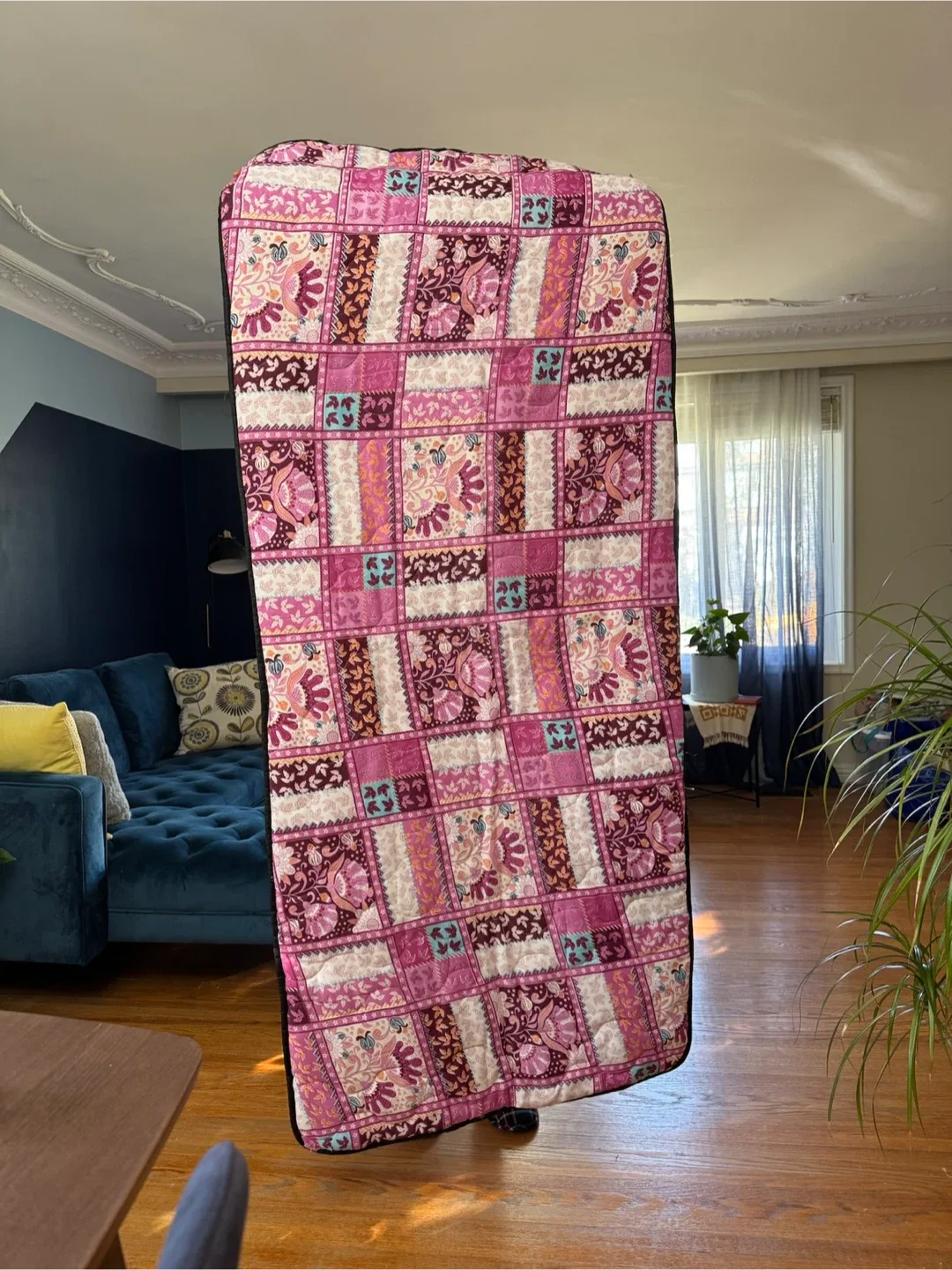 Pink Quilted Blanket thumbnail