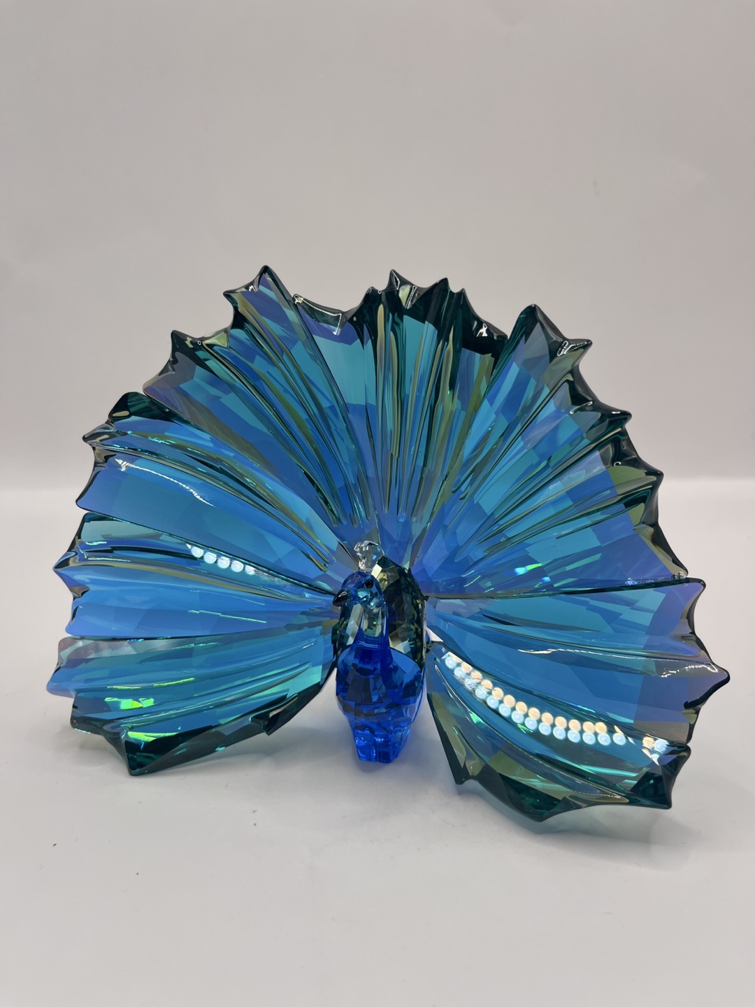 Swarovski Crystal Peacock Figurine - photo 2