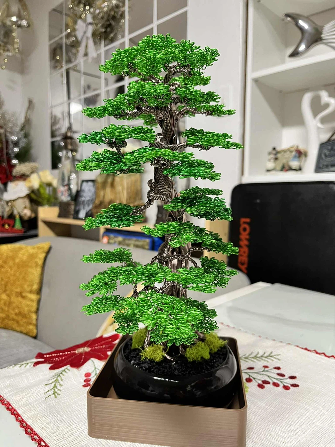 Handcrafted Aluminum wire bonsai Tree - photo 2