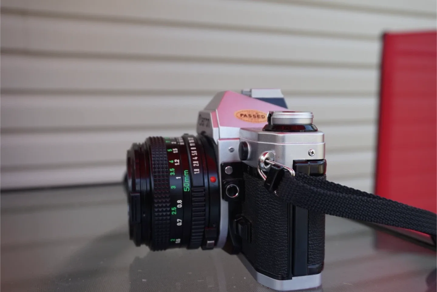 Canon AE-1 35mm Film Camera with 50mm Lens image indicator(3)