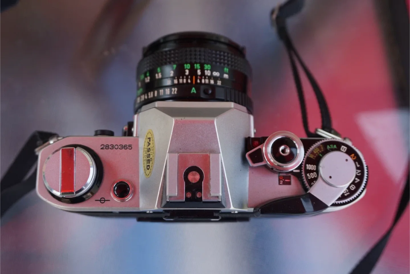 Canon AE-1 35mm Film Camera with 50mm Lens image indicator(4)