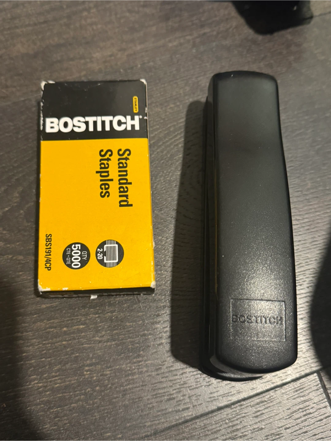 Bostitch Stapler & Standard Staples