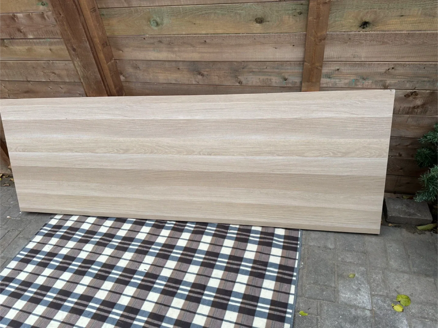 Wall DIY Panel / Particle Board - Light Oak