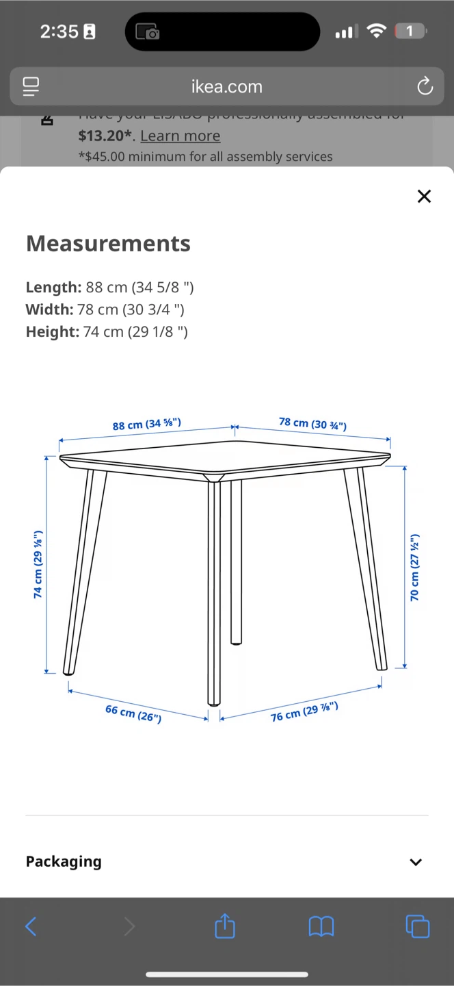 LISABO dinning table - photo 4