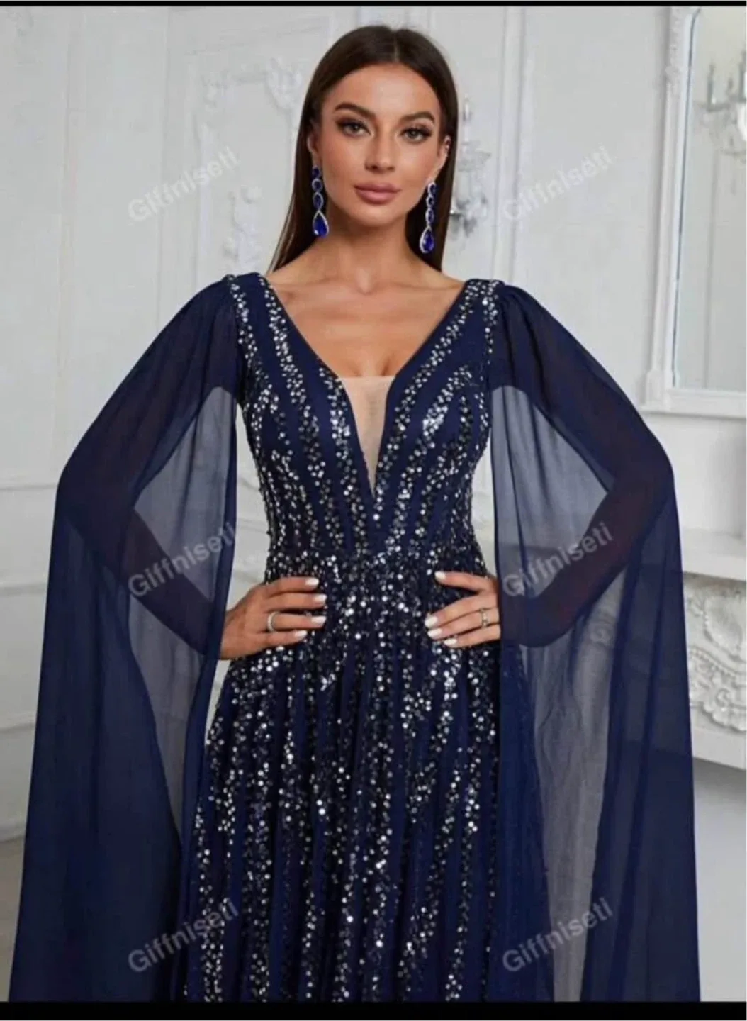 Dark blue Dress image indicator(3)