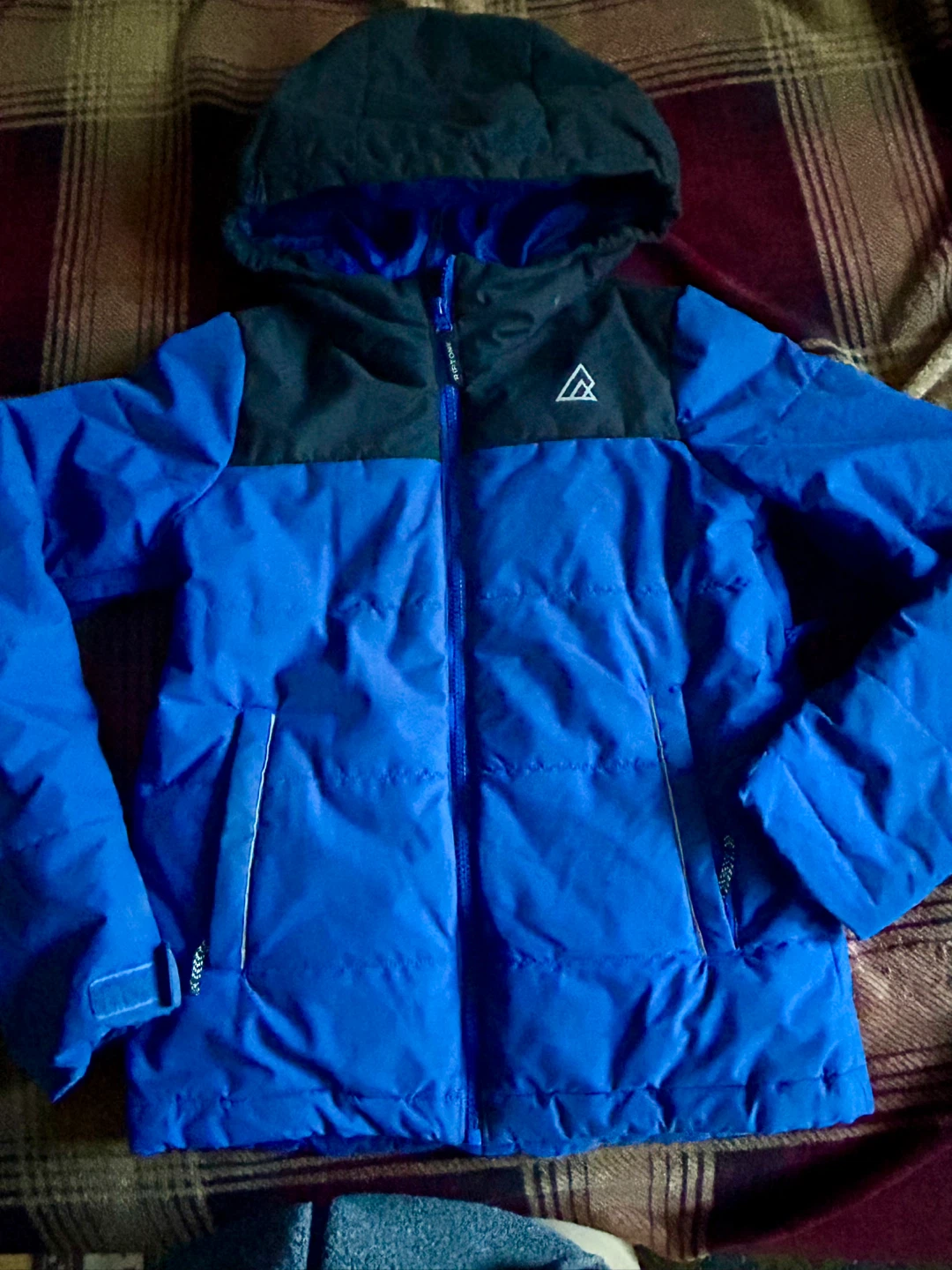 Ripzone Blue & Black Winter Jacket - Size M/M