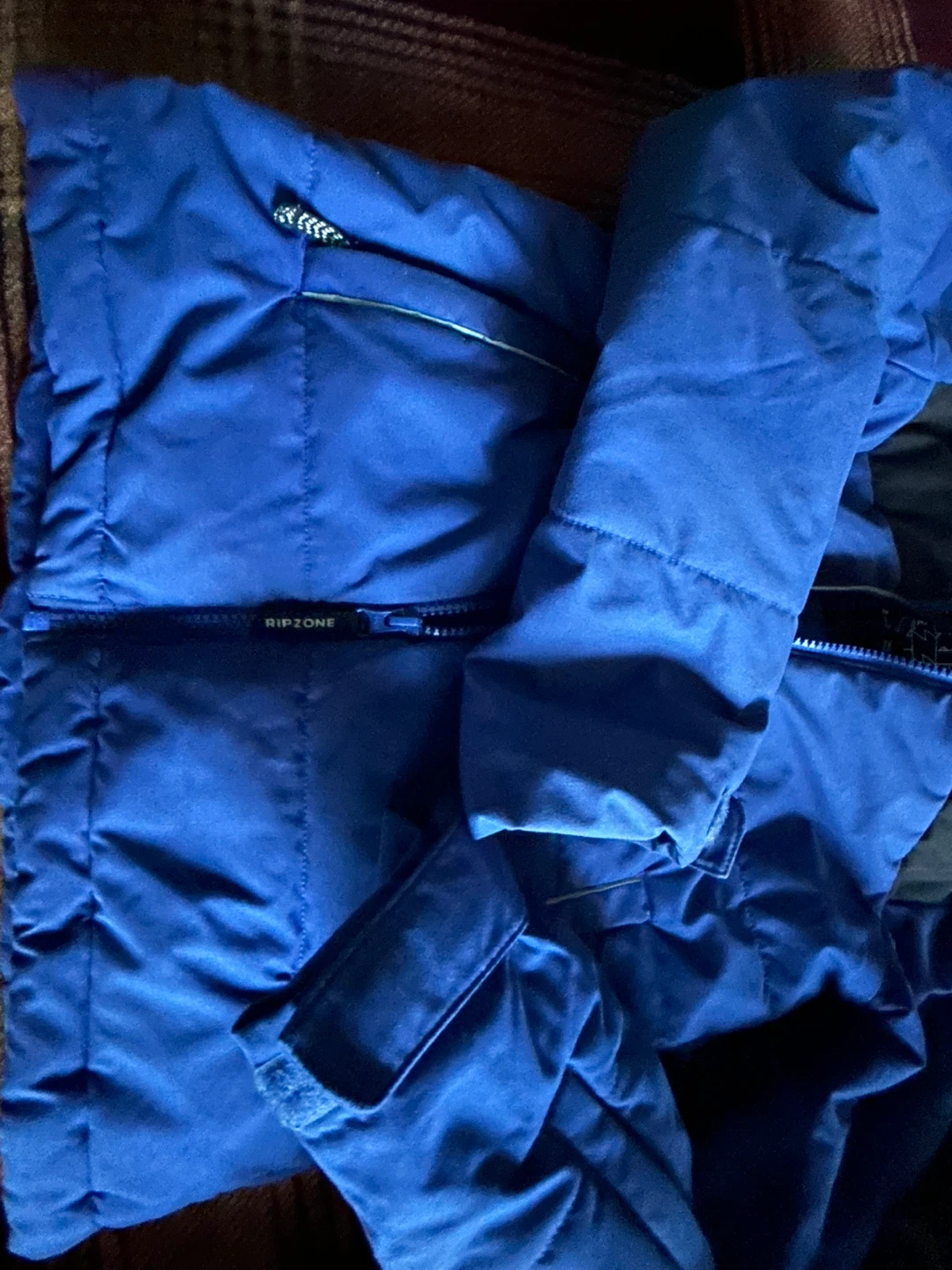 Ripzone Blue & Black Winter Jacket - Size M/M - photo 3
