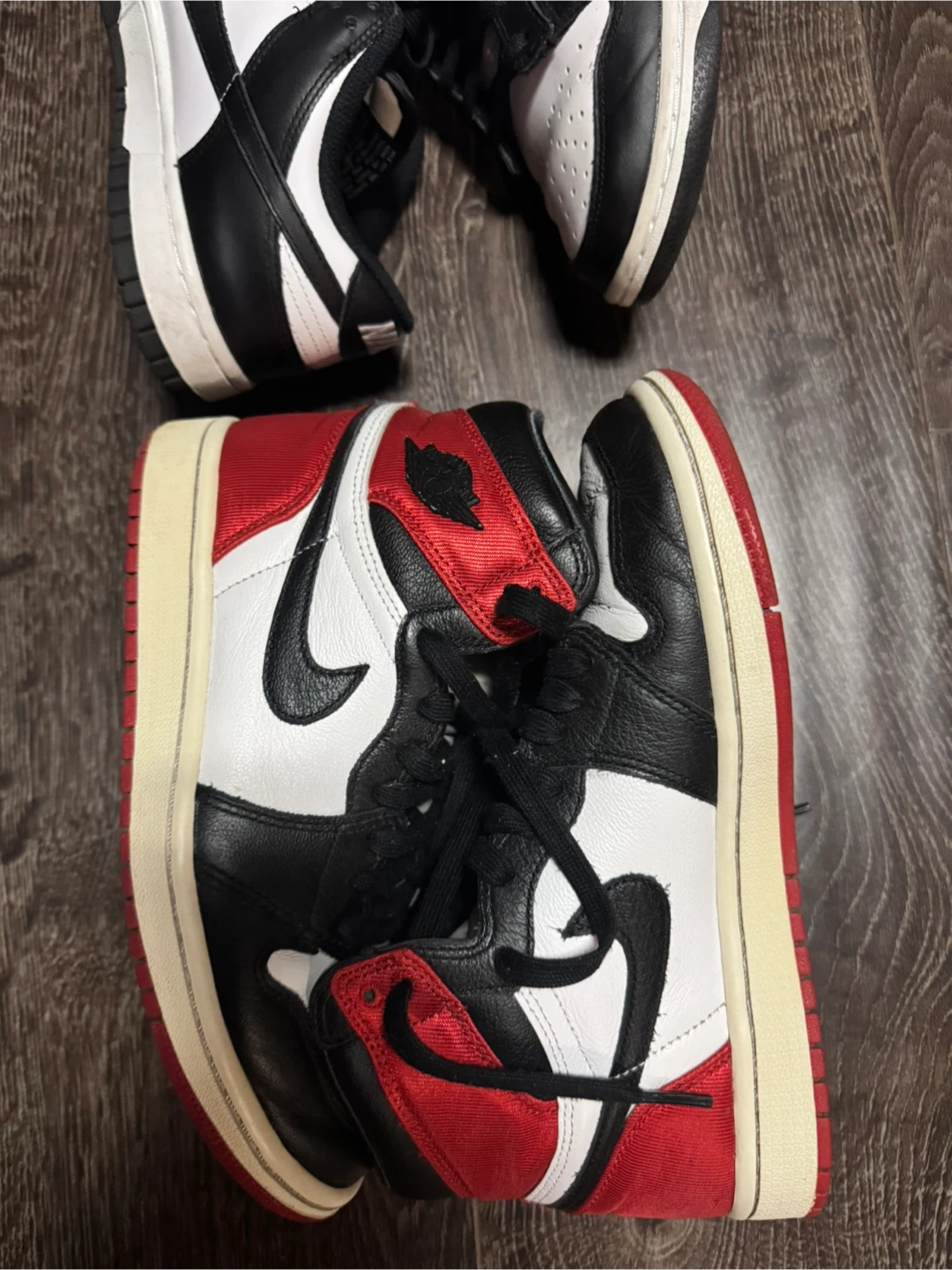 Nike Dunk Low Panda & Air Jordan 1s - photo 5