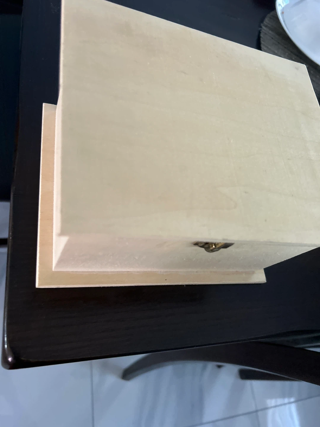 Wooden keepsake with wooden hearts f - photo 2