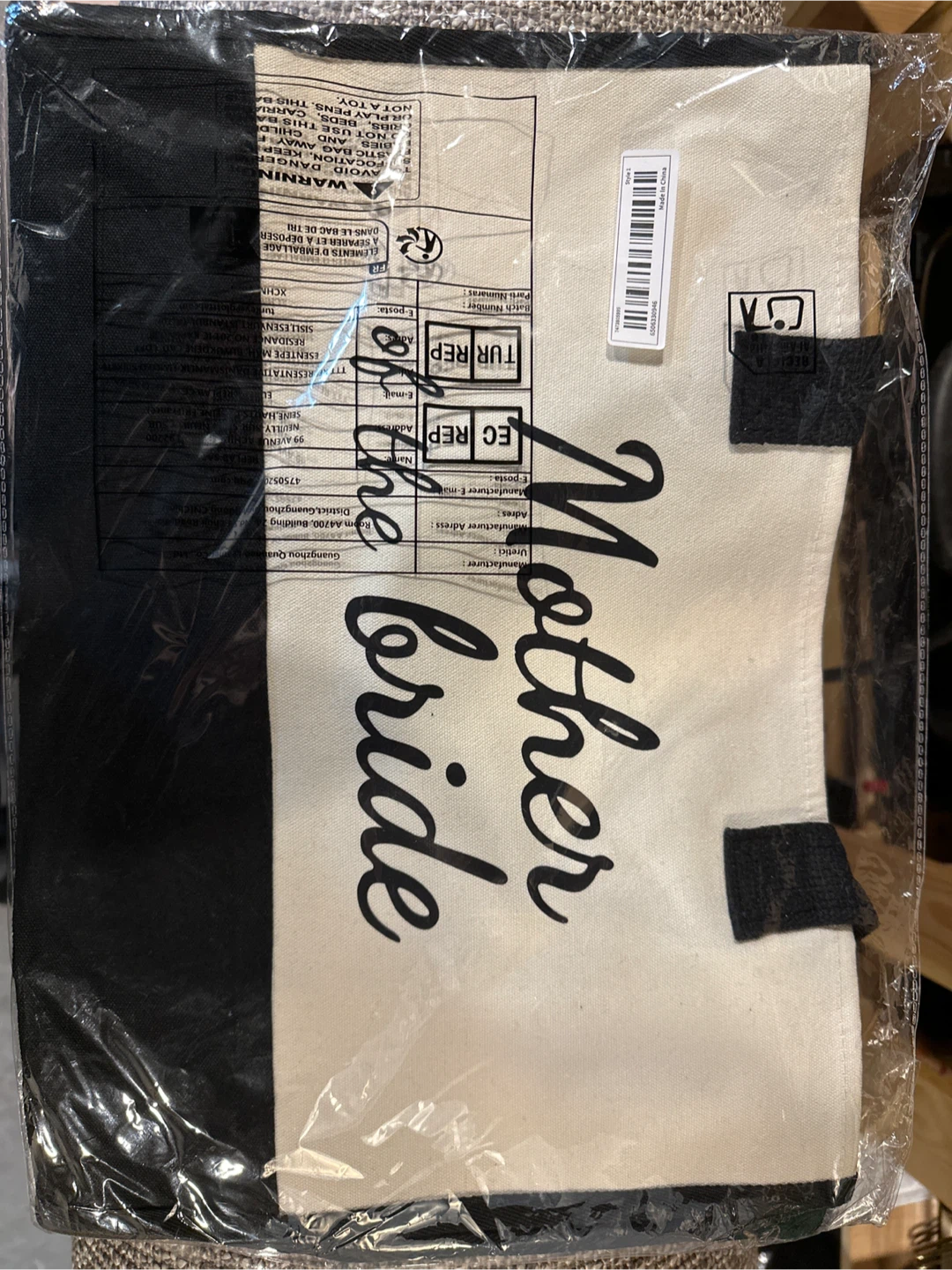 Mother of the Bride Tote Bag - New