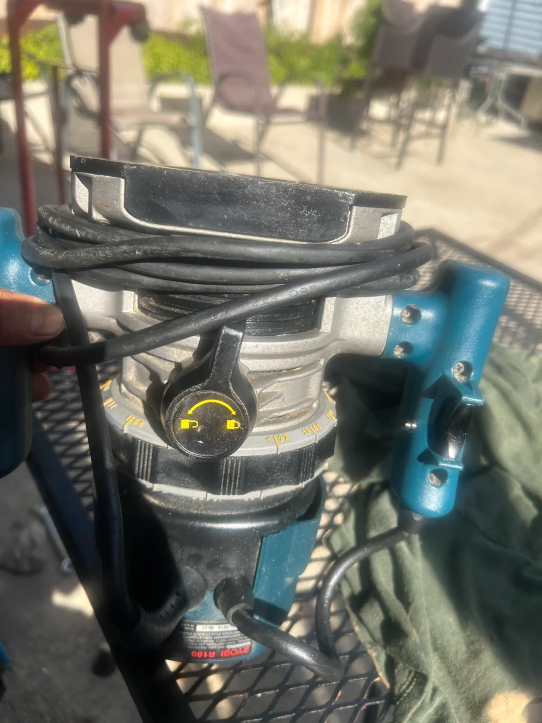 Ryobi R180 Router 1/2 HP - photo 5