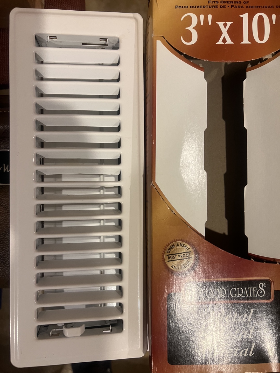 Decor Grates 3" x 10" Vent Cover