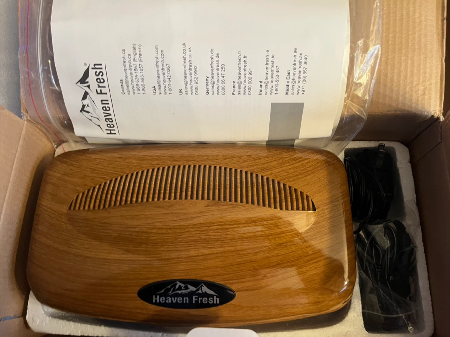 Heaven Fresh HF 200 Ionic Air Purifier - photo 3