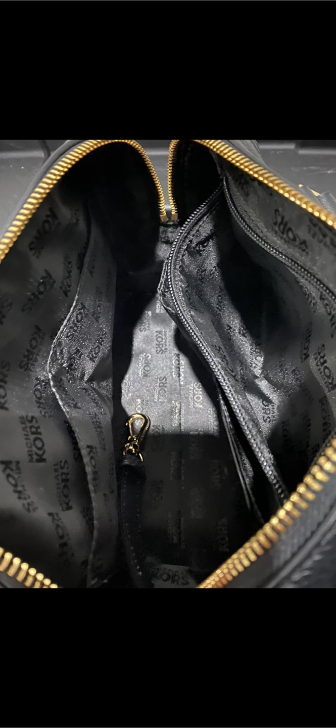 Michael Kors Black Leather Satchel - photo 3