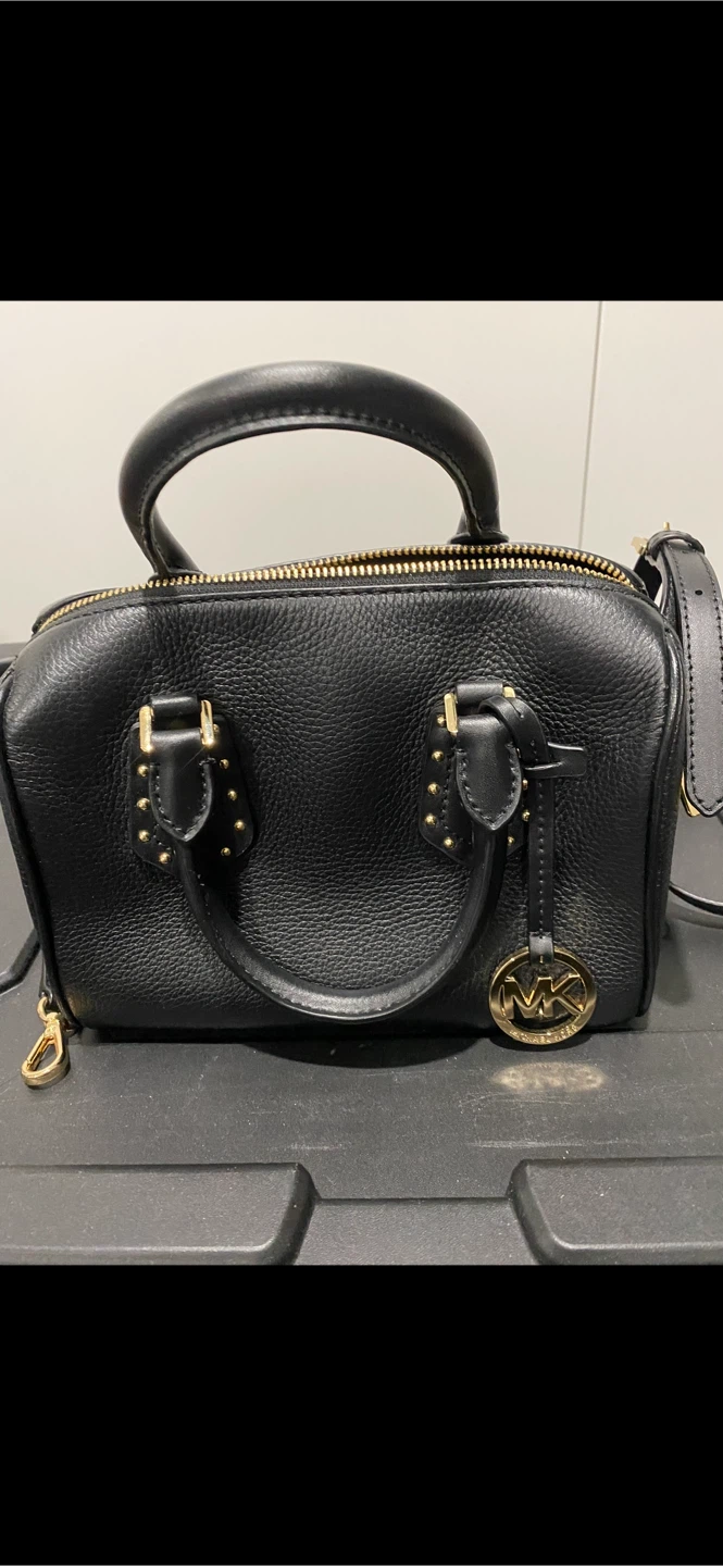 Michael Kors Black Leather Satchel - photo 2