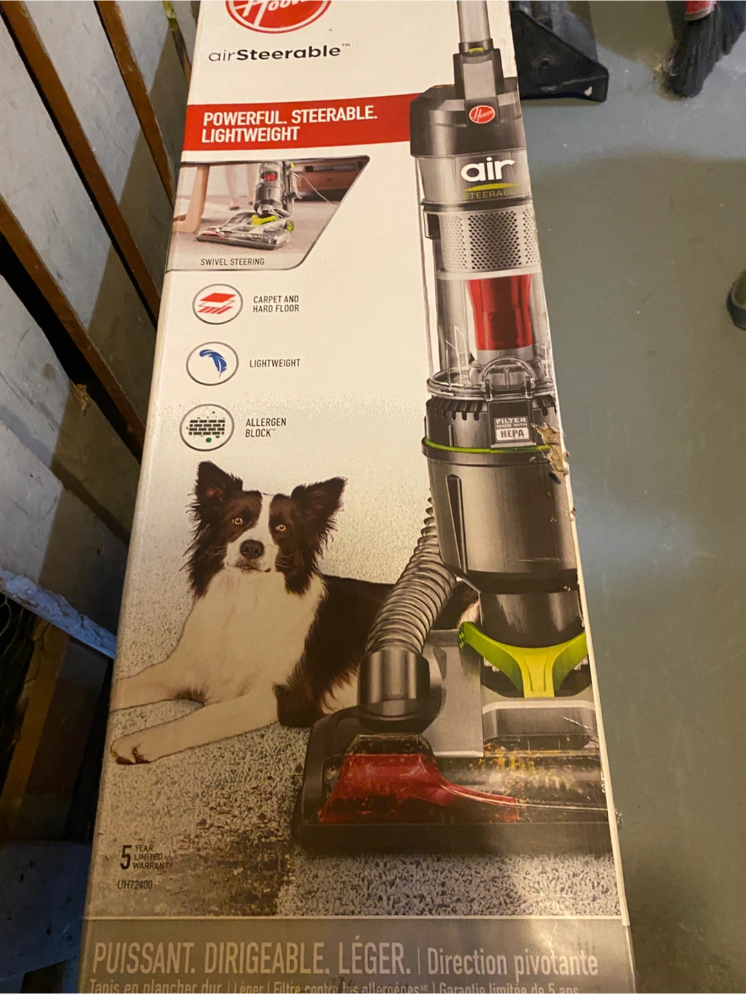 Hoover Air Steerable Vacuum - Lightweight & Powerful - photo 2