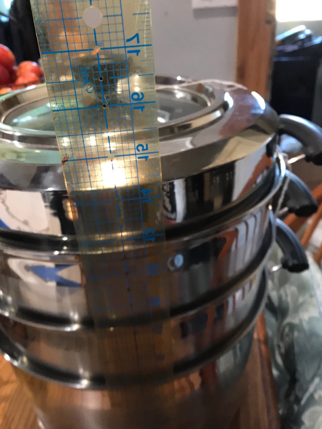 Stainless Steel 3-Tier Steamer Pot - photo 3