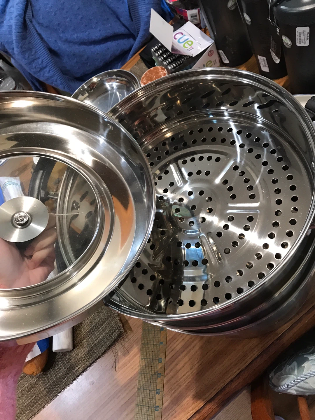 Stainless Steel 3-Tier Steamer Pot - photo 4