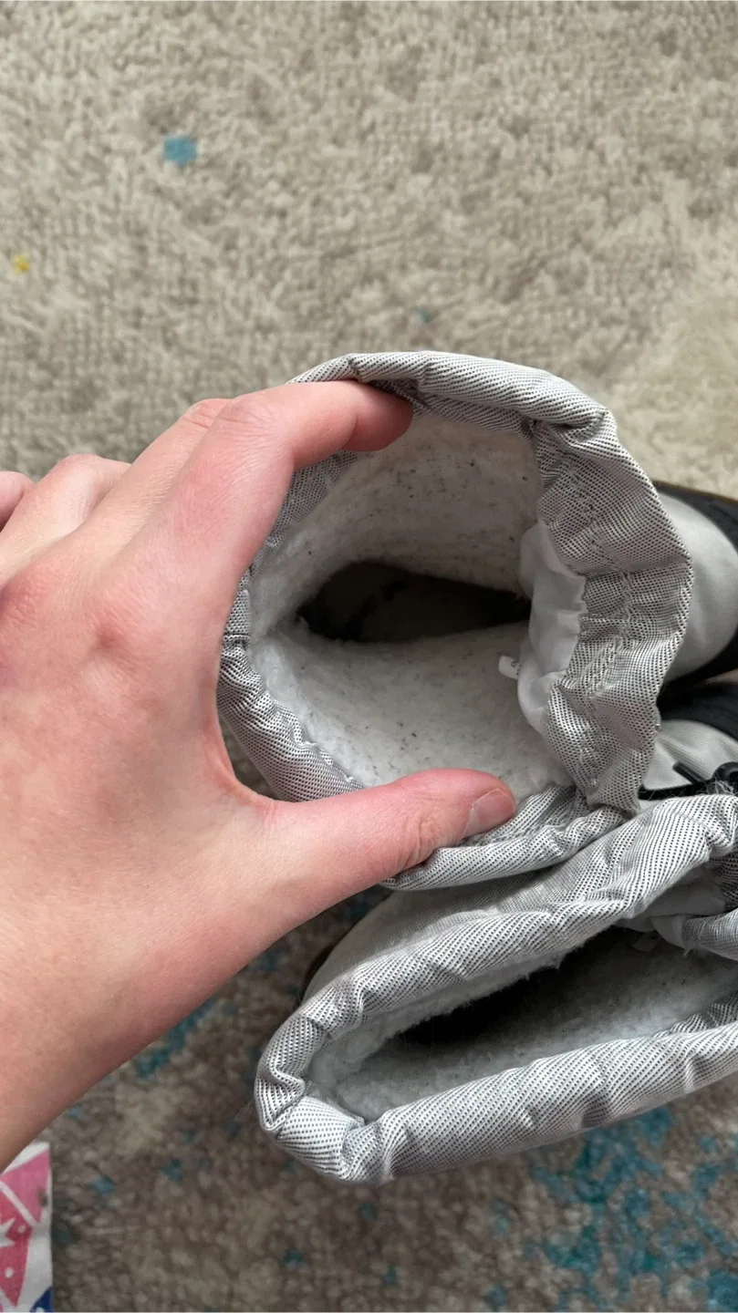 Olang Silver Winter Boots - Size 25-26 (7-8) image indicator(4)