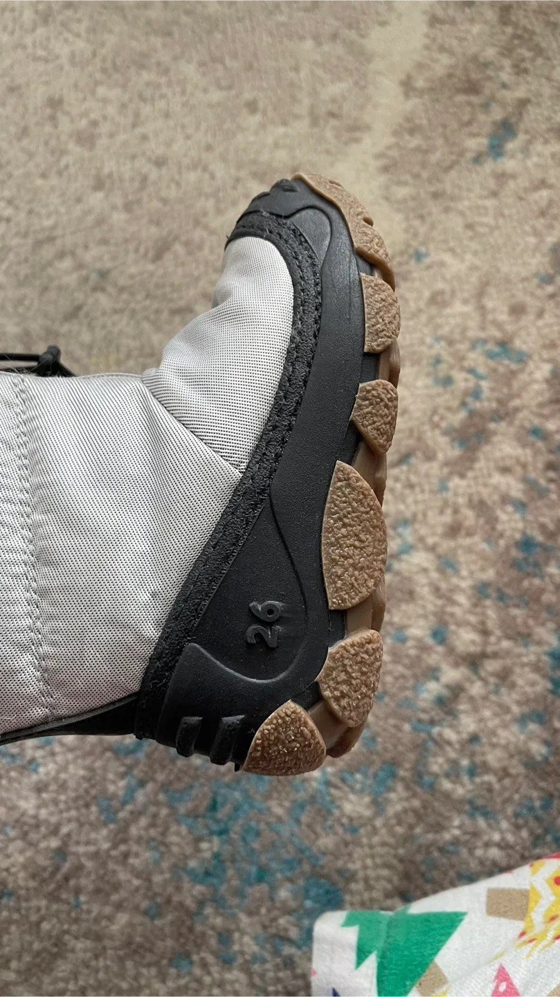 Olang Silver Winter Boots - Size 25-26 (7-8) image indicator(3)