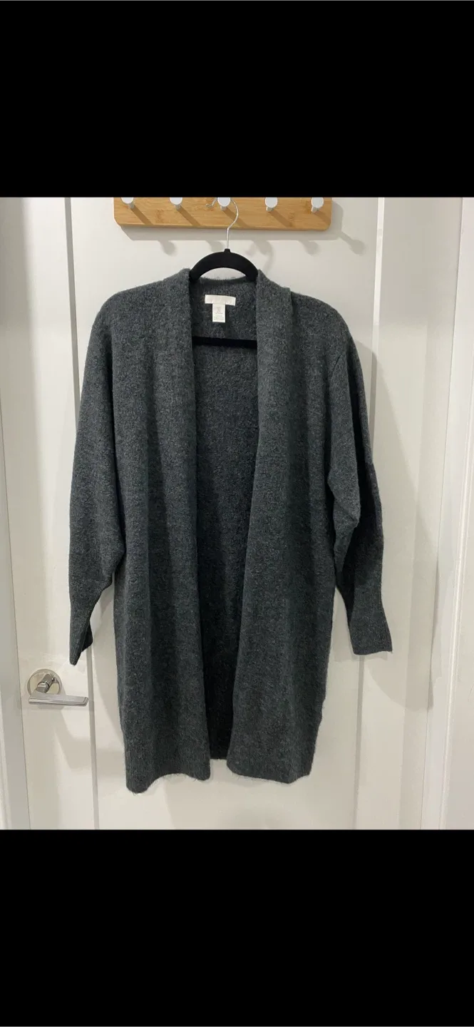 H&M Grey Cardigan, Size S