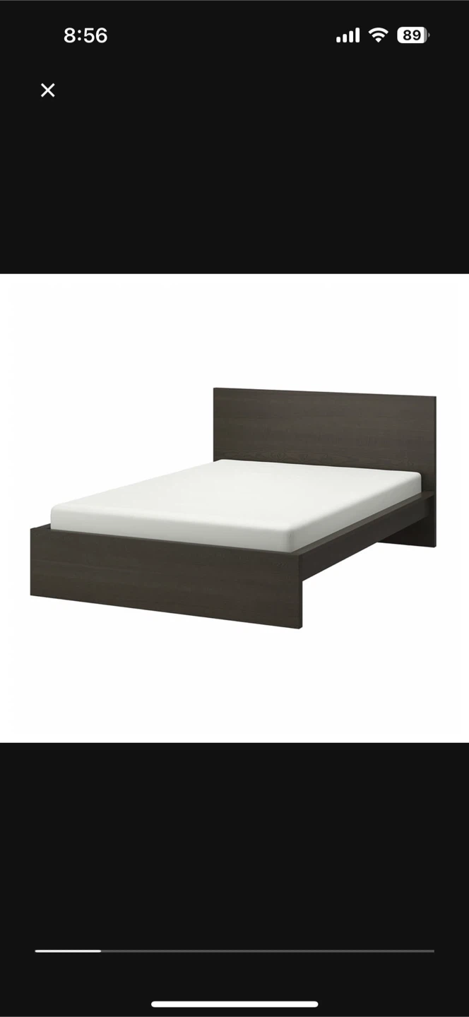 Complete King Set – MALM Bed, Mattress & Storage Drawers - photo 2